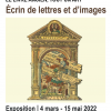 Affiche de l'exposition Écrin de lettres et d’images