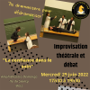 Improvisation théâtrale et débat "La confiance dans le soin"