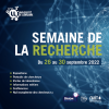 semaine de la recherche 2022 affiche