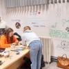 Des étudiants de l'ENSGSI lors de linauguration de la maison des femmes de Nancy