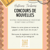 Affiche du concours d'écriture Histoires timbrées