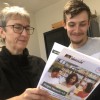 Denise Choffel, enseignante chercheuse et Benjamin Courant, ingénieur pédagogique, constituent l'équipe du projet HERCULE à l'ENSTIB
