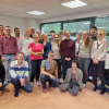 Le groupe d'enseignantes et d'enseignants participant au campus de la Transition