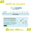 projet pleiades, formation, e-portfolio, compétences, pédagogie, DACIP, Inspé de Lorraine