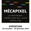 Affiche de l'exposition Mecapixel à la BU ingénieurs ENSTIB