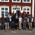 Les étudiants PERCCOM devant le manoir de Wibergsgårdenune (promotion 2013-15)
