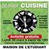 affiche atelier cuisine du 30 mars