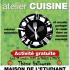 affiche atelier cuisine du 19 octobre