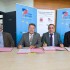 Signature de la convention EnerBB entre la Communauté d’Agglomération Portes de France - Thionville, l’IUT de Thionville-Yutz (Université de Lorraine), Veolia et l’ADEME