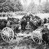 Bataille de la Marne - Batterie du 20ème régiment d'artillerie de campagne de Poitiers (canon 75 et son train d'équipage) en relais au marais de Saint Gond - 5-9 septembre 1914. Vasse/Flickr