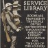 Etiquette sur les livres du War Service Library