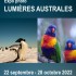 Affiche de l'expo : "Lumières australes"