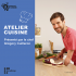 Affiche de l'atelier cuisine de Grégory Cuilleron