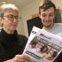 Denise Choffel, enseignante chercheuse et Benjamin Courant, ingénieur pédagogique, constituent l'équipe du projet HERCULE à l'ENSTIB