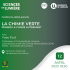 Une conférence débat sur la thématique de la chimie verte à la ferme du charmois le 12 avril 2023 à 18h30 en compagne de Yves Fort, professeur à l'Université de Lorraine, au laboratoire de loraine de chimie moléculaire (L2CM) 