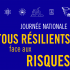 Affiche de la journée nationale "Tous résilients face aux risques"