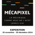 Affiche de l'exposition Mecapixel à la BU ingénieurs ENSTIB