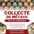 [Un geste pour recycler, une patte pour guider] Collecte de métaux à l'UFR STAPS Nancy (9 au 18 décembre 2024)
