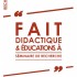 conférence 24-25, Inspé de Lorraine, fait didactique et éducations à