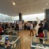 Les étudiants Hadrien Adami, Justine Gozillon et Thomas Laurent inaugurant l'exposition