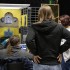 Les étudiants préparent le mapping vidéo au Studio de l'IUT.