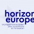 logo du programme Horizon Europe, le programme européen pour la recherche et l'innovation