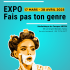 affiche expo fais pas ton genre