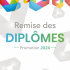Affiche de la cérémonie de remise des diplômes ENSIC promotion 2024