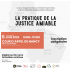 Affiche du colloque La pratique de la justice amiable