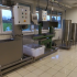 Salle de production de jus de fruits Salle de production de jus de fruits