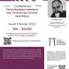Affiche conférence Sciences & Société