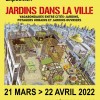 Affiche de l'expo : "Jardins dans la ville"