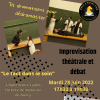 Improvisation théâtrale et débat "Le tact dans le soin"