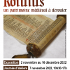 [Expo et Journée d'ateliers] "Rotulus" à la BU Lettres & SHS