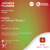 Rendez-vous le 5 mai 2023 à 19h pour parler des tiques et de la terrible maladie de Lyme avec Sandrine Capizzi, maître de conférence en parasitologie à l'Université de Lorraine.