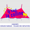 logo en haut sur la colline