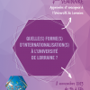 Séminaire : internationalisation des formations – Quelle(s) forme(s) d’internationalisation à l’Université de Lorraine ?