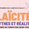 Affiche de la journée de formation "Laïcité : mythes et réalités"