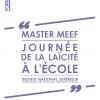 visuel programme journée laïcité 2024 INSPÉ de Lorraine