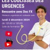 [Rencontre] "Doc Fx et la médecine d’urgence" à la BU Santé