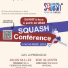 [Conférence] Innovation et performance : les défis olympiques de la FF SQUASH (6 novembre 2024)
