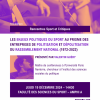 [Conférence] "Les enjeux politiques du sport au prisme des entreprises de politisation et de dépolitisation du Rassemblement National (1972-2022)" - Jeudi 19 décembre 2024