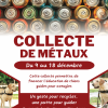 [Un geste pour recycler, une patte pour guider] Collecte de métaux à l'UFR STAPS Nancy (9 au 18 décembre 2024)