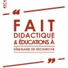 conférence 24-25, Inspé de Lorraine, fait didactique et éducations à