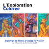 Affiche de l'exposition "L'exploration colorée"