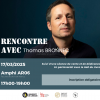 Affiche Rencontre avec Thomas Bronnec
