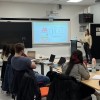 Présentation des recherches d'une participante lors de la formation Santé 2024