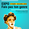 affiche expo fais pas ton genre