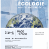 Affiche de la journée d'étude Entreprise et écologie