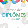 Affiche de la cérémonie de remise des diplômes ENSIC promotion 2024